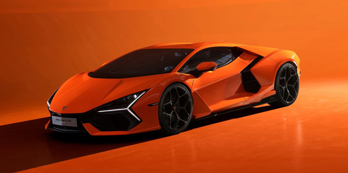 The 2024 Lamborghini Revuelto is a plug-in hybrid V-12 supercar that connects the past and the future.